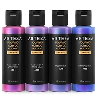 Arteza® Iridescent Pouring Acrylic Mystic Tones Paint Set