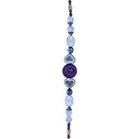 Blue Heart Czech Glass Bead Mix by Bead Landing™