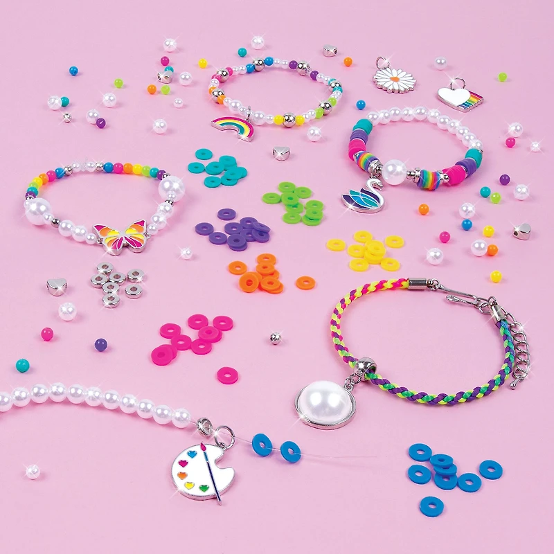 Make It Real™ Rainbows & Pearls DIY Jewelry Kit