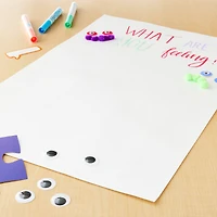 14" x 22" White Poster Board, 8ct.