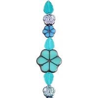 Santa Fe Czech Glass Flower & Leaf Bead Mix by Bead Landing™