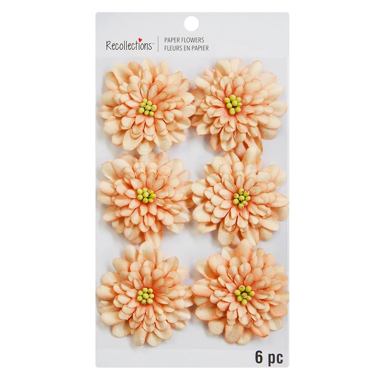 Peach Gerbera Daisy Embellishments by Recollections™
