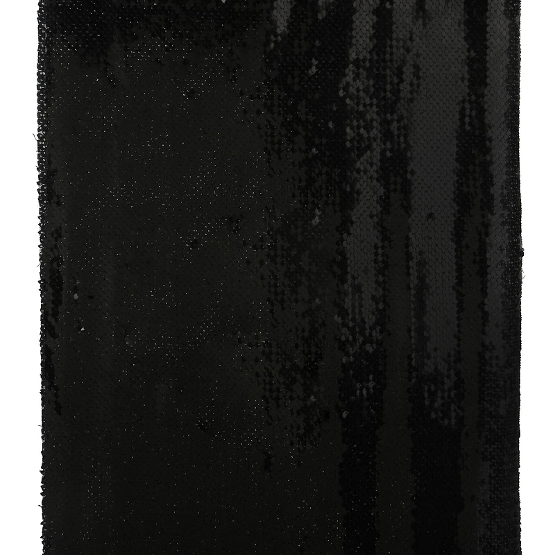 9ft. Black Iridescent Sequin Table Runner by Celebrate It™