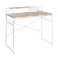 Honey Can Do White Home Office Computer Desk