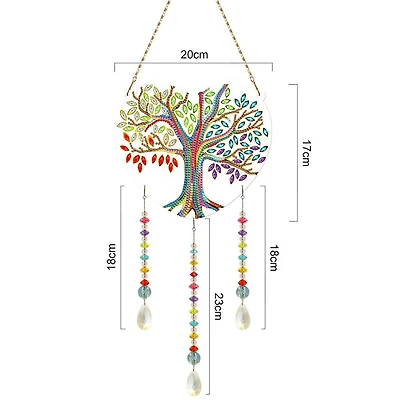 Sparkly Selections Colorful Tree Acrylic Wall Hanger Diamond Painting