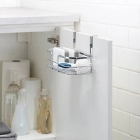 Kitchen Details Small Chrome Over the Cabinet Organizer