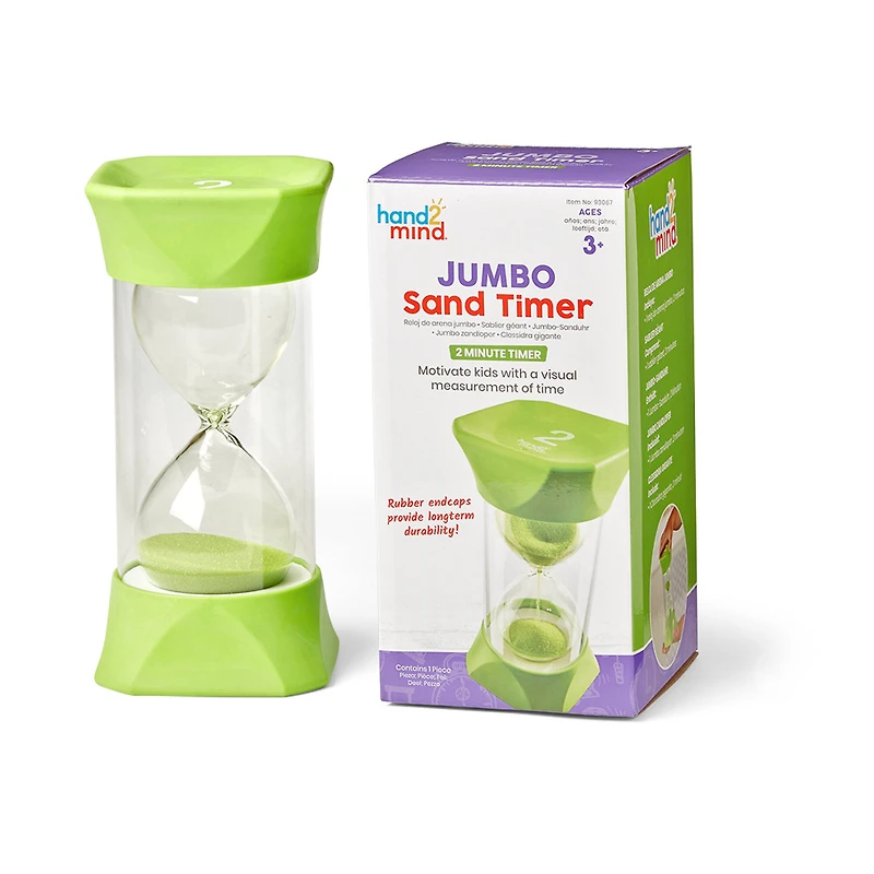 hand2mind® Jumbo -Minute Sand Timer