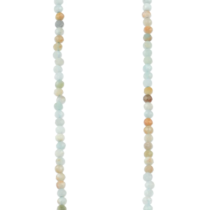 Faceted Amaonzite Round Beads, 2mm by Bead Landing™