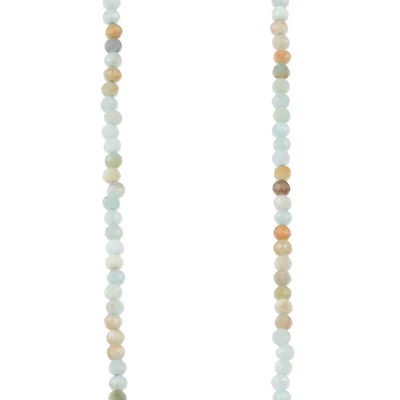 Faceted Amaonzite Round Beads, 2mm by Bead Landing™