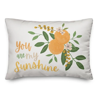 My Sunshine 14" x 20" Indoor / Outdoor Pillow