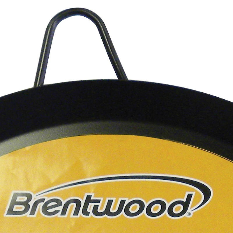 Brentwood 13" Carbon Steel Nonstick Round Comal Griddle