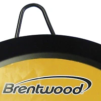 Brentwood 13" Carbon Steel Nonstick Round Comal Griddle