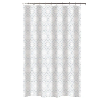 Bath Bliss Moroccan Design Shower Curtain