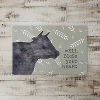18" x 27" Bless Your Cow Floor Mat