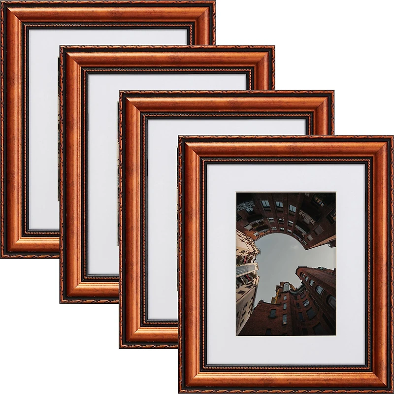 4 Pack Craig Frames Victoria Copper Picture Frame with Mat