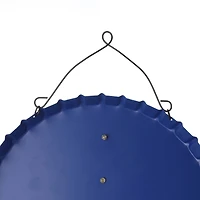 Glitzhome® 13" Father's Day Metal Bottle Cap Bottle Opener Wall Sign & Organizer