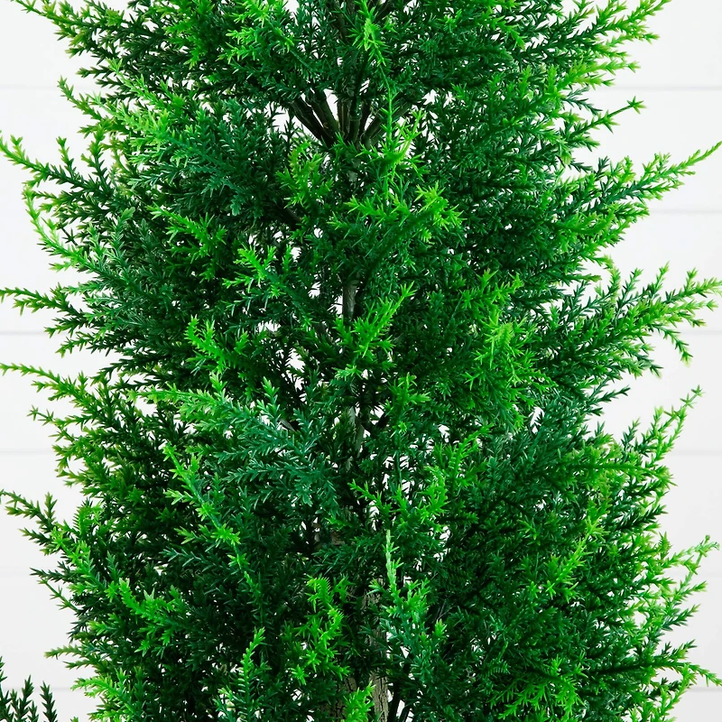 5ft. UV Resistant Artificial Cypress Tower Tree (Indoor/Outdoor)