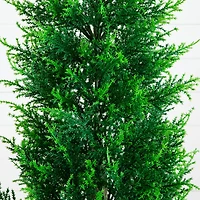 5ft. UV Resistant Artificial Cypress Tower Tree (Indoor/Outdoor)