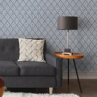 NuWallpaper Arrowhead Deep Blue Peel & Stick Wallpaper