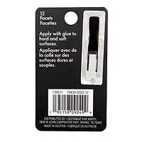 7.5mm Crystal AB Flame Glue-On Austrian Crystals by Bead Landing™, 10ct.