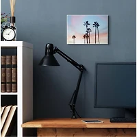 Stupell Industries Sunset Sky with Palm Tree Silhouettes Wall Art
