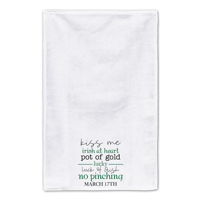 Irish St Patricks Saying Tea Towel Set of 2
