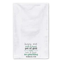 Irish St Patricks Saying Tea Towel Set of 2