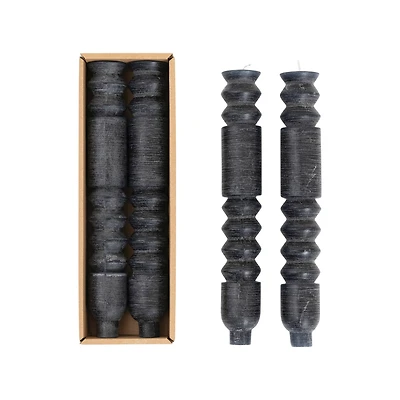 Hello Honey® 10" Unscented Totem Taper Candles in Box