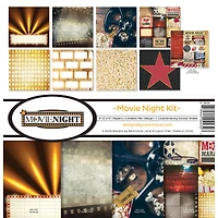 Reminisce Collection Kit 12"X12"-Movie Night