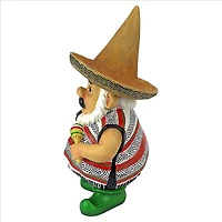 Design Toscano 12" Pancho the Garden Gnome Statue 
