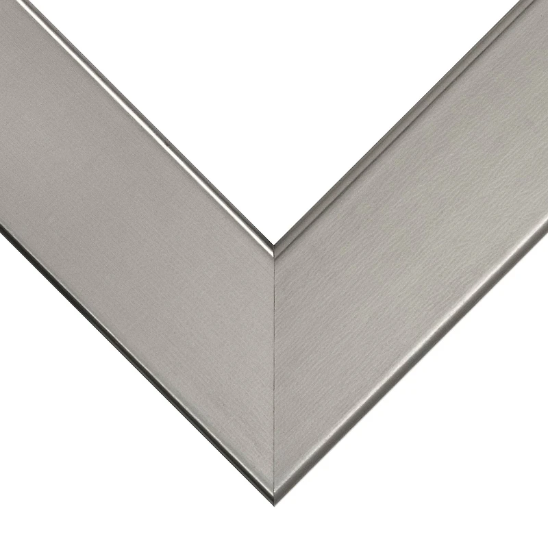 Frame USA Stainless Silver Single Image Picture Frame