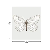 RoomMates White Butterfly Tapestry