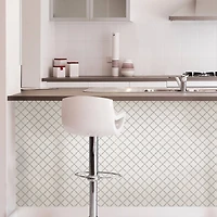 InHome Quatrefoil Peel & Stick Backsplash Tiles