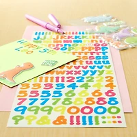 Neon Alphabet Stickers by Recollections™