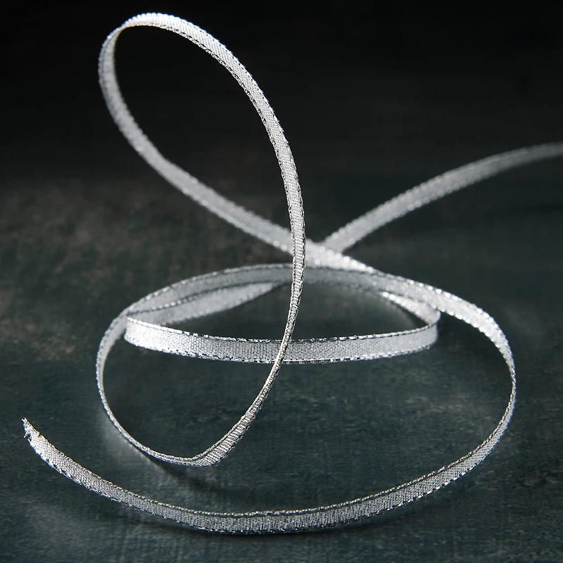 24 Pack: 1/8' x 5yd. Metallic Sheer Wired Ribbon by Celebrate It™