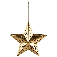 5.75" Gold Filigree Star Ornament