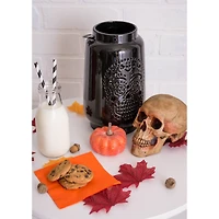Black Dia De Los Muertos Lantern