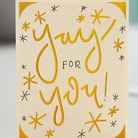 Cricut Joy™ Insert Cards Cream & Gold Matte Holographic
