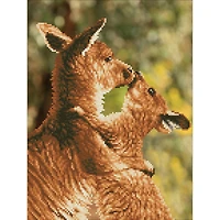 Diamond Dotz® Intermediate Kissing Kangas Diamond Facet Art Kit