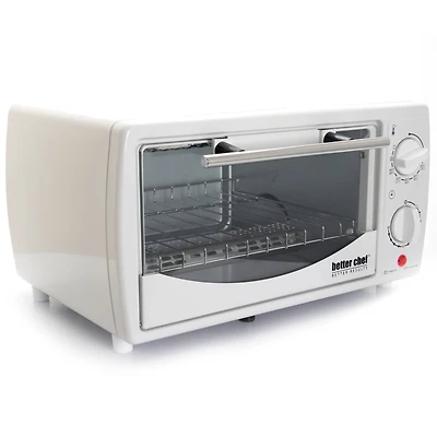 Better Chef 9L White Toaster Oven Broiler