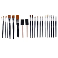 Hello, Artist! 25 Piece Craft Brush Value Pack