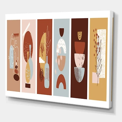 Designart - Minimalistic Compostion of Organic Shapes V