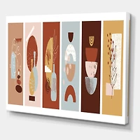 Designart - Minimalistic Compostion of Organic Shapes V