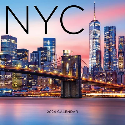 TF Publishing 2024 NYC Wall Calendar