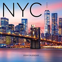 TF Publishing 2024 NYC Wall Calendar
