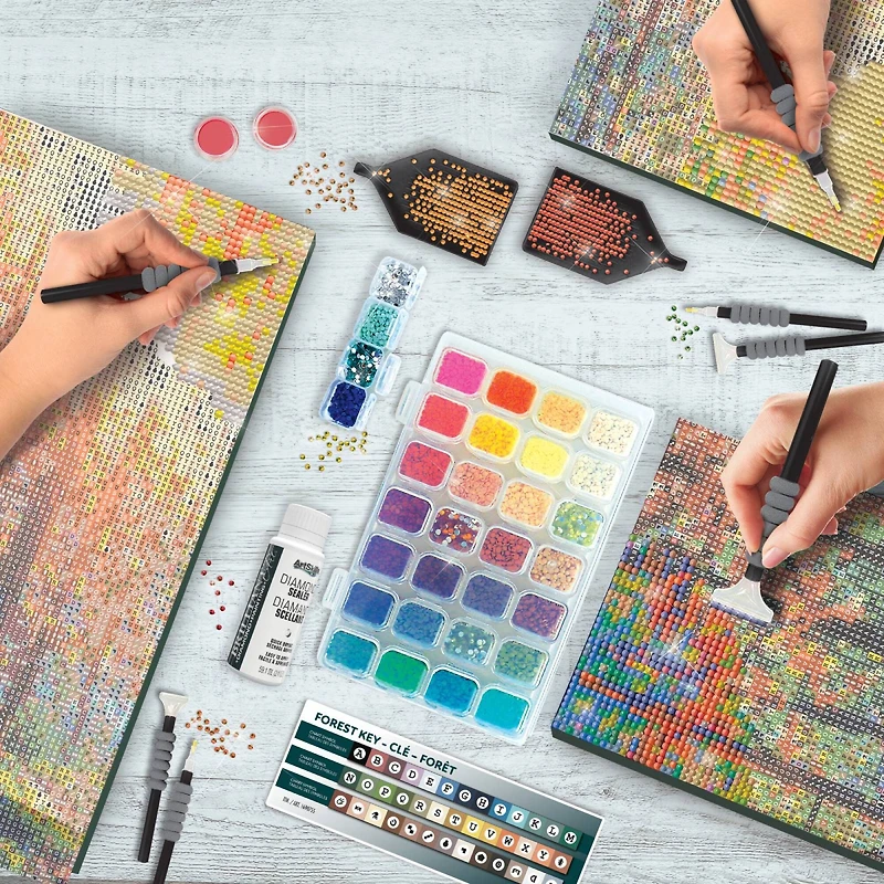 ArtSkills® Forest Stretched Canvas Diamond Painting Kit