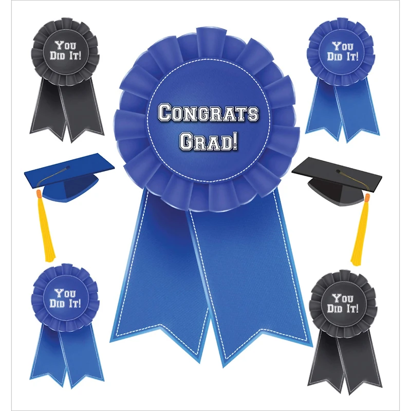 Jolee's Seasonal Stickers-Graduation Caps & Ribbons