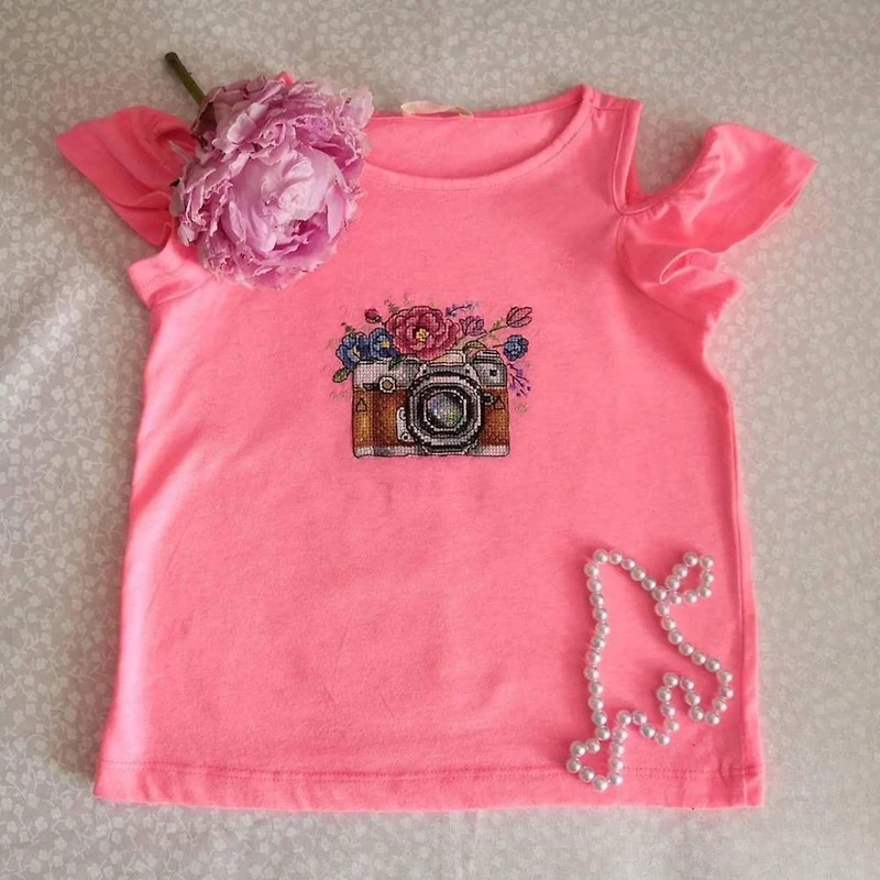 MP Studia Photo Camera Cross Stitch Kit