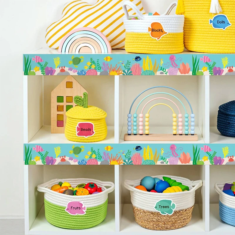 Creative Teaching Press® Sea Friends Under the Sea EZ Border, 48ft. Per Pack, 3 packs