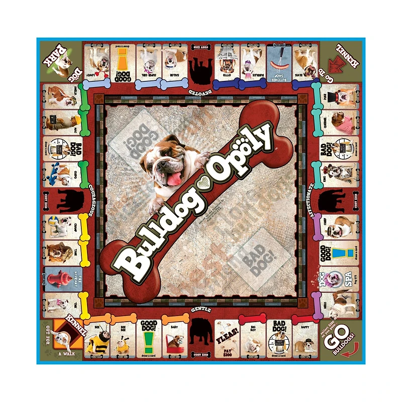 Late For The Sky Bulldog-Opoly™ Board Game